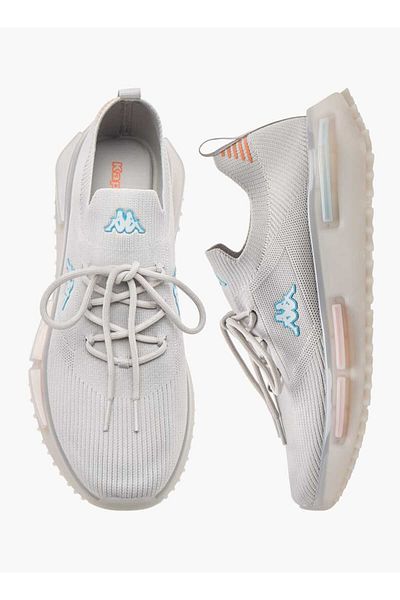 Kappa Men's Textured Slip-On Sports Shoes with Pull Tabs