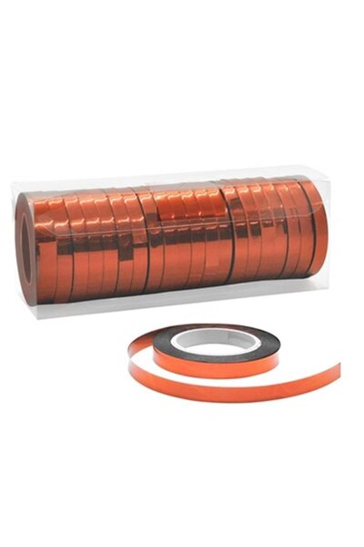 Zanzibar 25 Metre Rose Gold Metalize Rafya Balon Hediye Paketi Bağlama İpi