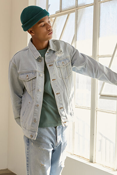 Forever 21 Distressed Kot Ceket