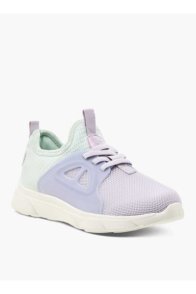 Dash Panelled Slip-On Sports Shoes with Pull Tabs