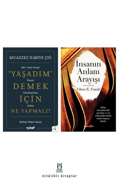 Tuhaf Yayınları Yaşadım Demek İçin Ne Yapmalı? / Muazzez İlmiye Çığ - İnsanın...
