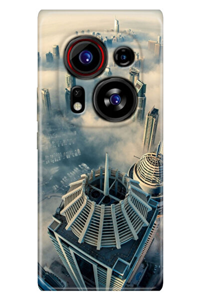 TECNO Phantom X2 Pro Kılıf Desenli TPU Silikon Dubai Manzara