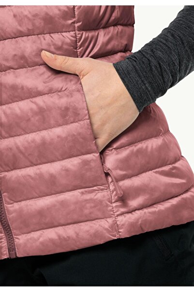Jack Wolfskin Pilvi down Women's Vest - Mineral Red, Model 1207771 -J0127