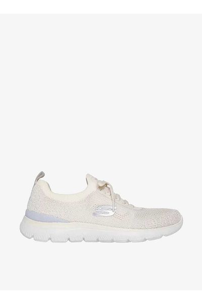 SKECHERS Women's Mesh Detail Lace-Up Sports Shoes -  SUMMITS SNEAK PEEK