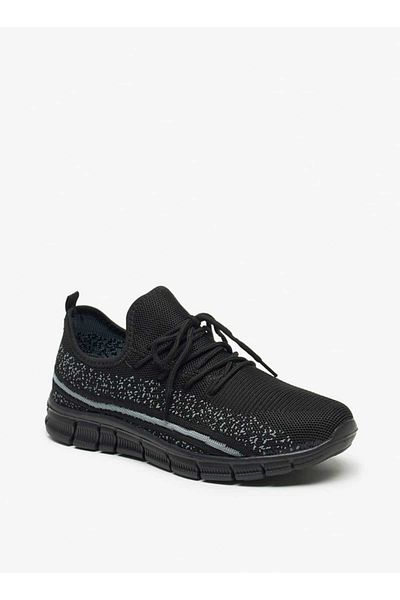Oaklan by Shoexpress Textured Shoes with Lace-Up Closure