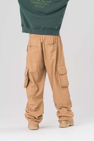 go gang own Scout Pocket Λεπτομερές Αλεξίπτωτο Φαρδύ Παντελόνι