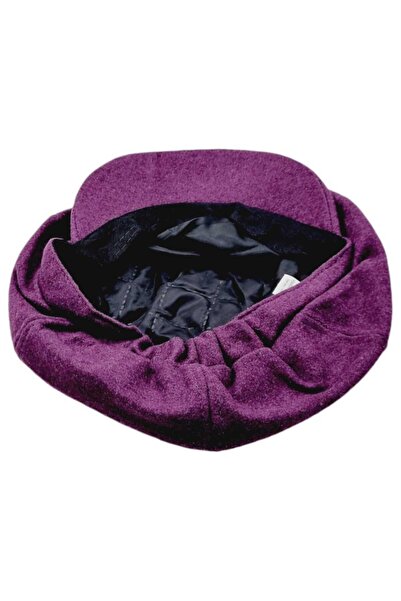 Trenderrs Women's Back Elastic Winter Baretta Hat