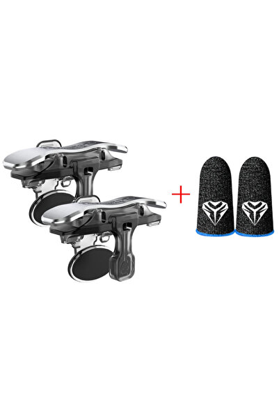 APWIKOGER Keys And Fingertips X8 Mobile Game Trigger For Pubg Phone Gaming 6 Finger Trigger Sensitive Shoot Ph