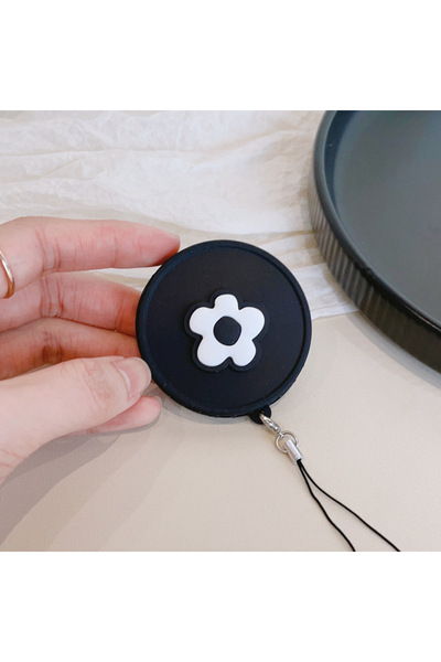 Choice غطاء حماية معدني من السيليكون على شكل زهرة لكاميرا Fujifilm MINI Insta...