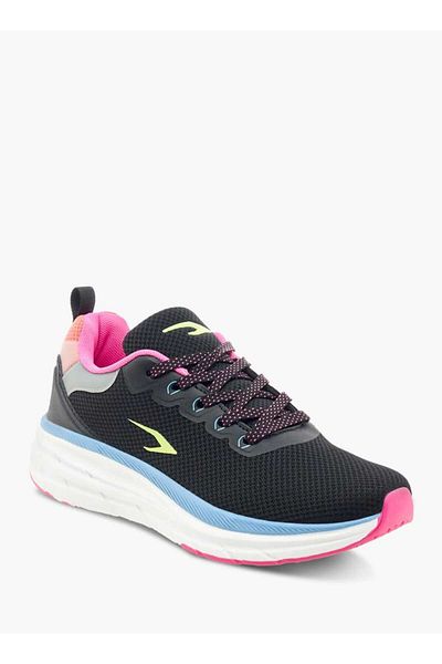 Dash Colourblock Sports Shoes with Lace-Up Closure