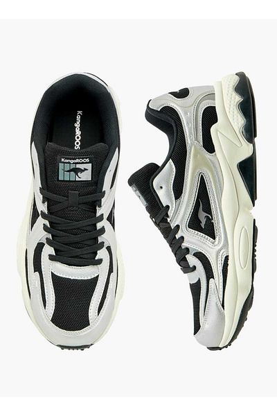 Kangaroos Men's Panelled Lace-Up Sports Shoes