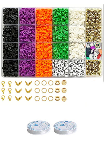 By MO Accessories Halloween - Set de creație de ornamente pentru colier și br...