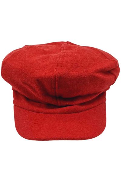 Trenderrs Women's Back Elastic Winter Baretta Hat