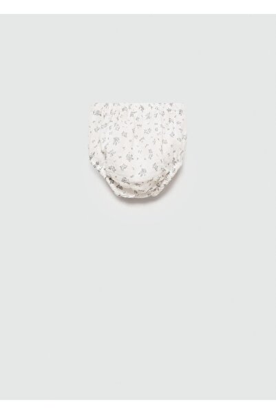 MANGO Baby Patterned cotton shorts