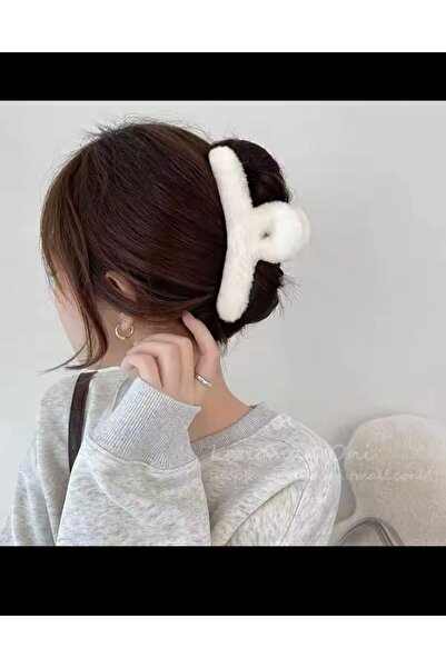 Arescollection μαλακό βελούδινο μεγάλου μεγέθους αγκράφα με μανταλάκια