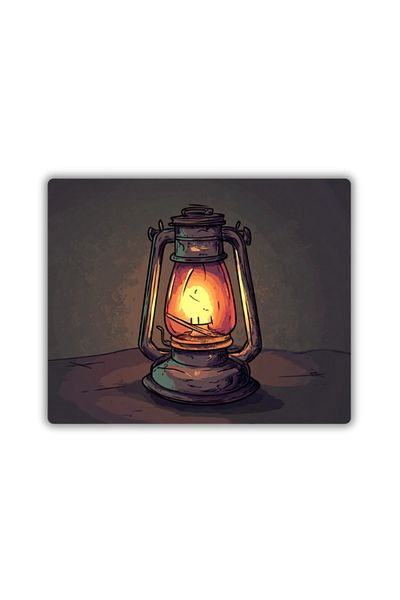 lili hediyelik Mouse Pad με θέμα τη λάμπα αερίου 18x22 cm