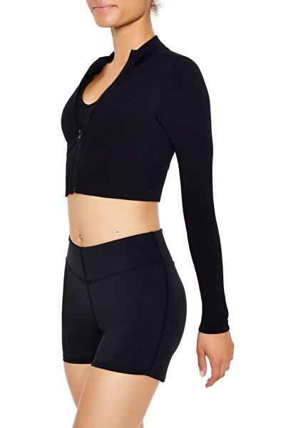 Forever 21 Spor Dikişsiz Crop Ceket