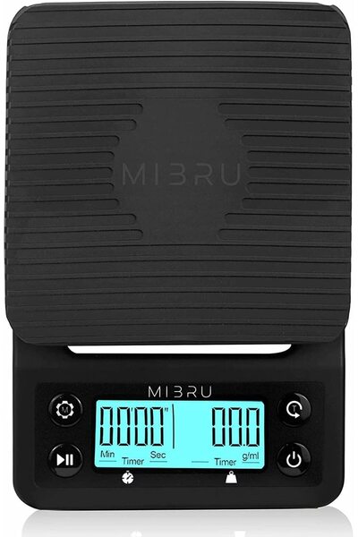 MIBRU V60 Coffee Set 6 Piece Coffee Drip Coffee Making Kit Premium Pour Over Coffee Manual Grinder Dripper