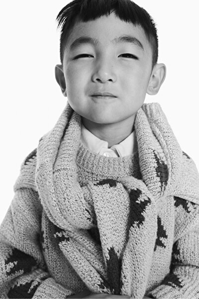 H&M Jakarlı Triko Kazak