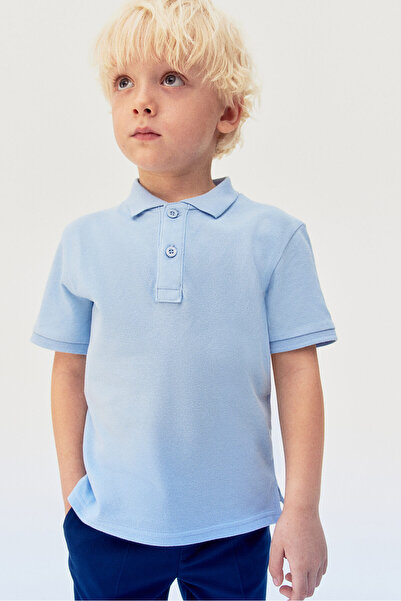 H&M 2'li Pamuklu Polo Okul Tişörtü
