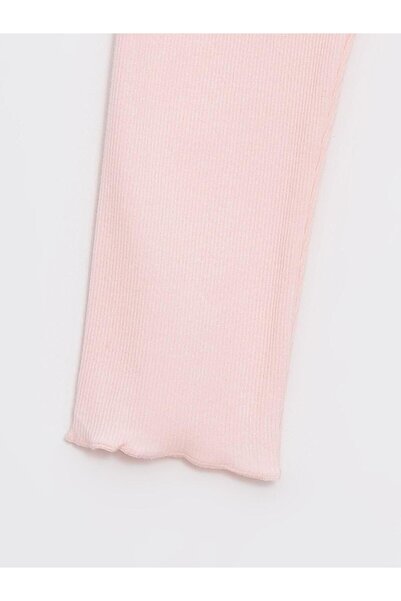 LC Waikiki Pink Elastic Baby Girl Pajama Bottoms - Set of 2