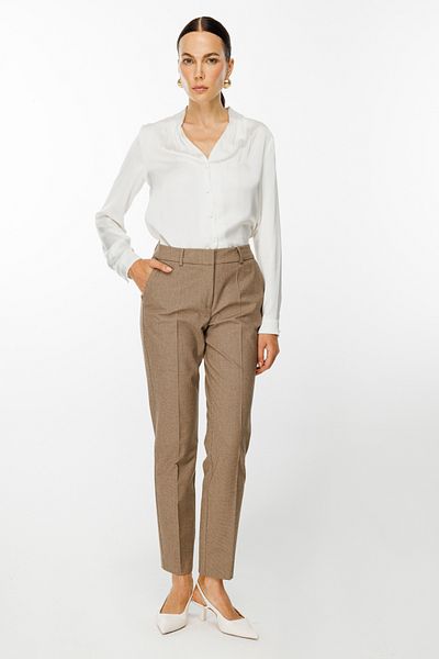 Ekol Patterned Fabric Trousers