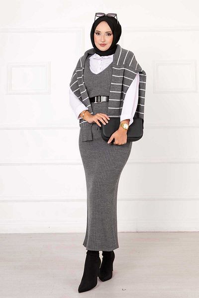 EBRUTESETTÜR Pinstripe Crop Suit