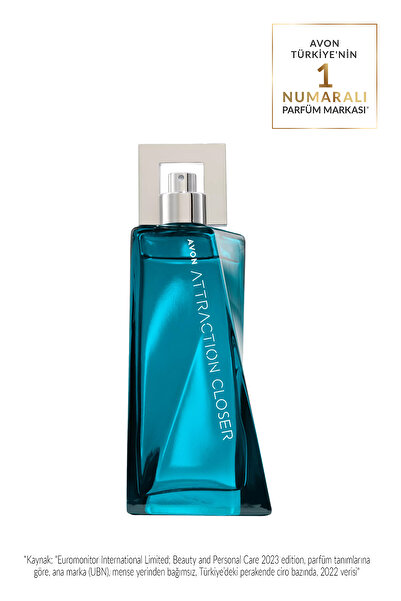 AVON Attraction Closer Erkek Parfüm Edt 75 Ml.