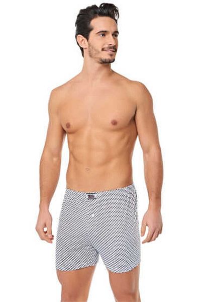 Seher Yıldızı 0007 Seher Men's Patterned Boxers 10 Pack