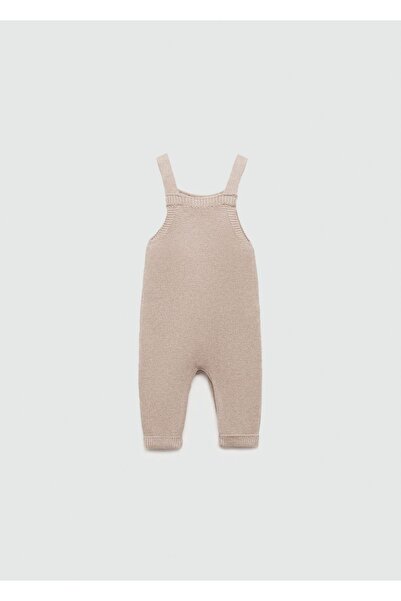 MANGO Baby Ολόσωμες φόρμες από βαμβακερό πλεκτό