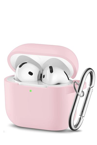 KVK PRİVACY 2024 Generation Compatible Pink Silicone Case with Hook and Headphone Detail