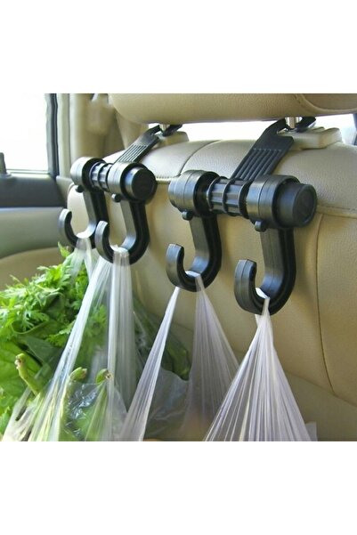 Choice black 1pc Universal Car Seat Back Storage Hook Sundries Hanger Bag Hol...