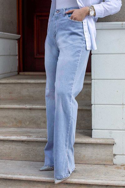 EBRUTESETTÜR Jeans with Slit Detail