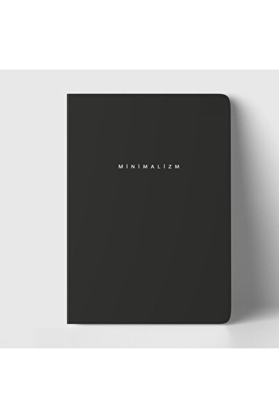 Joo Studio Minimalizm Siyah Defter (çizgili)