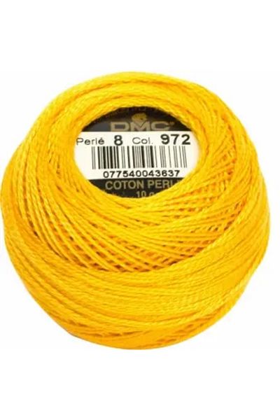 Dmc Koton Perle 972 (No:8) - 2 Pieces
