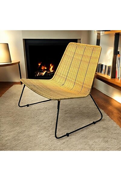 VERSA Milano Doğal Rattan El Yapımı Rahatlama Koltuğu,tasarım Rattan Koltuk,k...