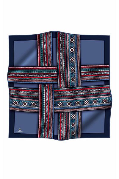 Vissona Γυναικείο Twill Μεταξωτό Κασκόλ Claret Red