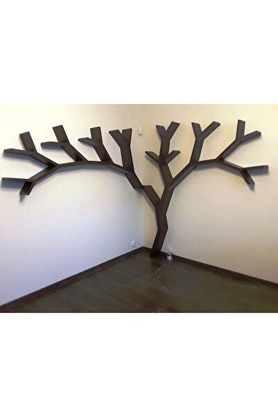 HİKİOE Hikioe Iki Duvar Ağaç Kitaplık