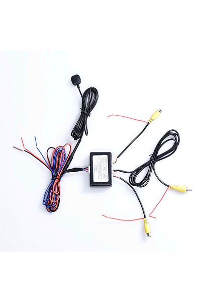 BYNCG Car Parking Camera Video Channel Converter Auto Switch Front /View Side/Rearview Rear View Contro...