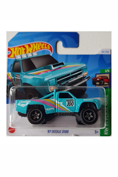 HOT WHEELS 1:64 Ölçek 87 Dodge D100
