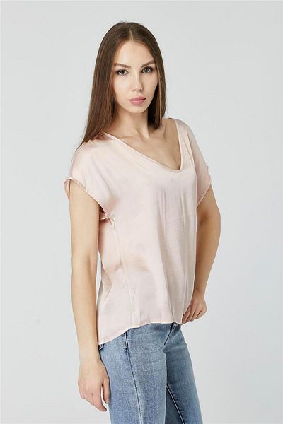 HomeStore V-Ausschnitt Ärmellose Bluse