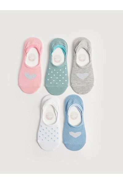 LC Waikiki Lw - Patterned Women's Ballerina Socks 5 Pack