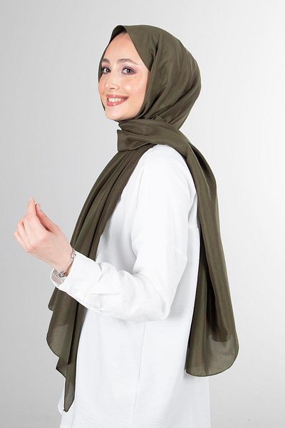 HAREM SCARF Σάλι Brisa Voile - Χακί