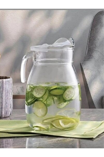 Viyalente 43864 Sürahi Karaf Niagara Şeffaf Kapak 2.5 Litre