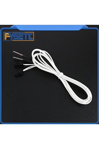 Choice قطعتان من أجزاء الطابعة ثلاثية الأبعاد مستشعر درجة الحرارة الثرمستور HT-NTC100K L 1M لـ 350 درجة لـ Prusa i3 ...