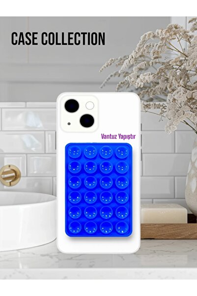 Case collection حامل هاتف بشفط هوائي من السيليكون، حامل لاصق مضاد للانزلاق لل...