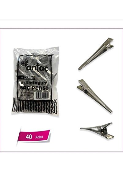 ella'nın çarşısı 40 bucăți clești de păr din aluminiu, clești pentru coafură,...