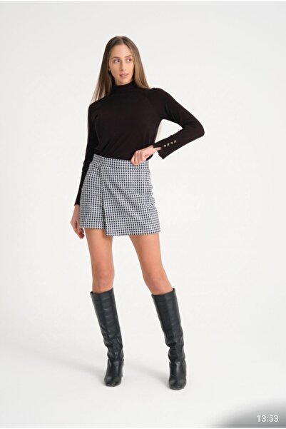 MODA CAN ZEHRA KAZAYAĞI ŞORT ETEK