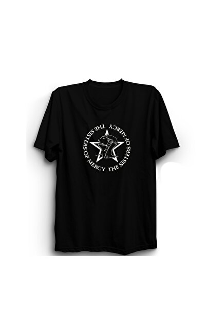 The Fame Unisex The Sisters of Mercy - Μπλουζάκι από 100% βαμβάκι Circle Rock...