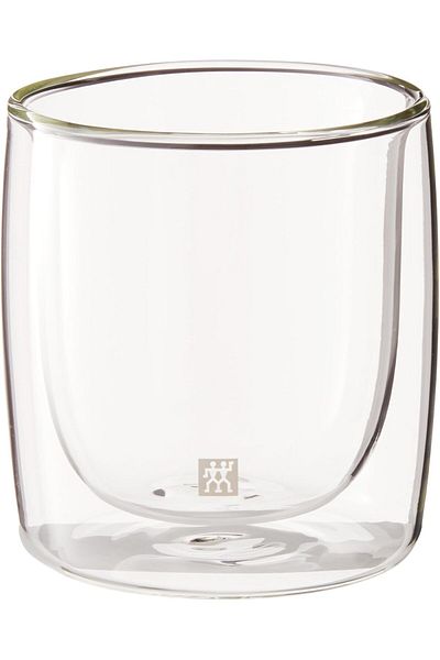 STOREMAX Ntwork Sorrento Double Glass 2 Whiskey Glasses, 266 Ml, Glass, Transparent Glass Art 1087243
